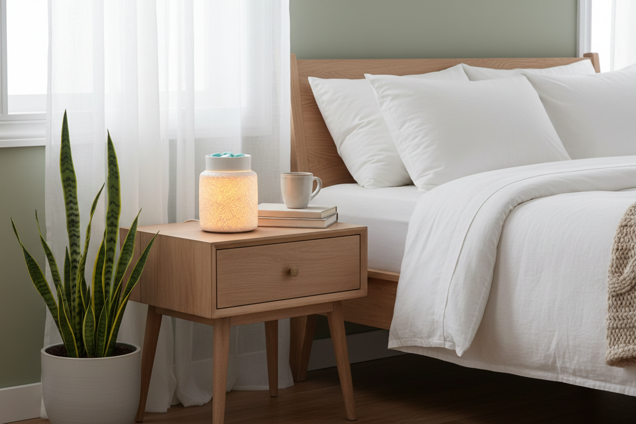 Electric Botanical Illumination Wax Warmer - Bedroom