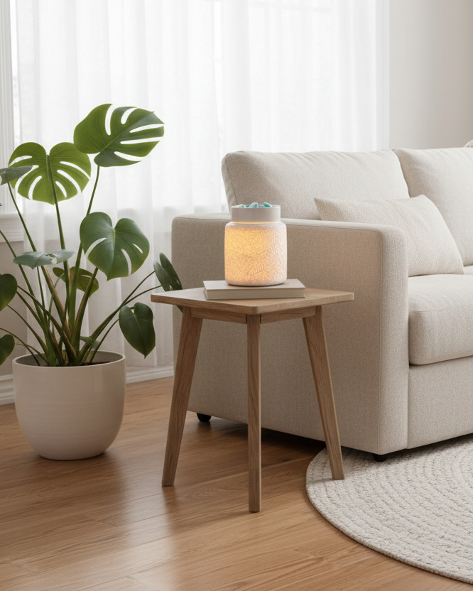 Electric Botanical Illumination Wax Warmers - Living Room