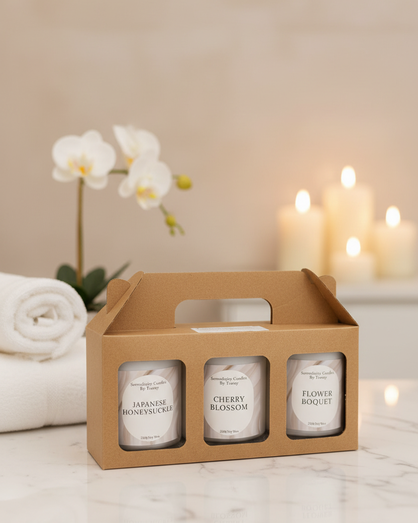 Floral Trio - Spa Background
