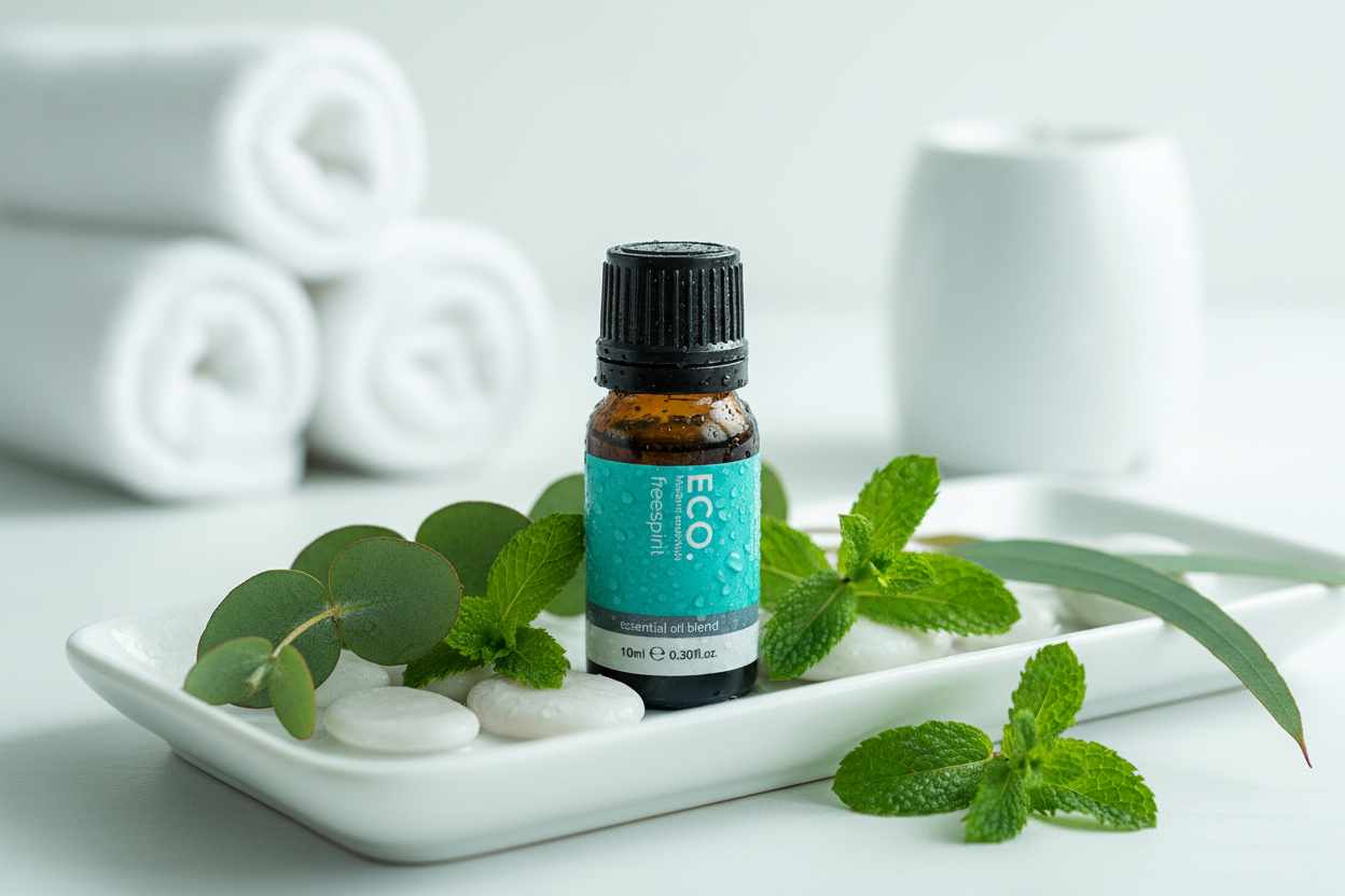 Ice Spirit Essential Oil Wellness Setting