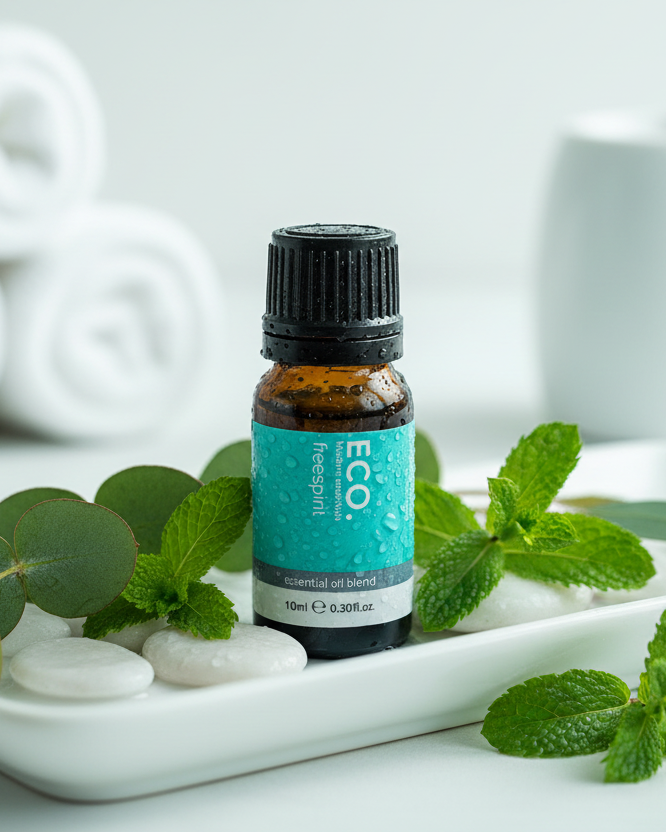 Ice Spirit Essential Oil Wellness Setting