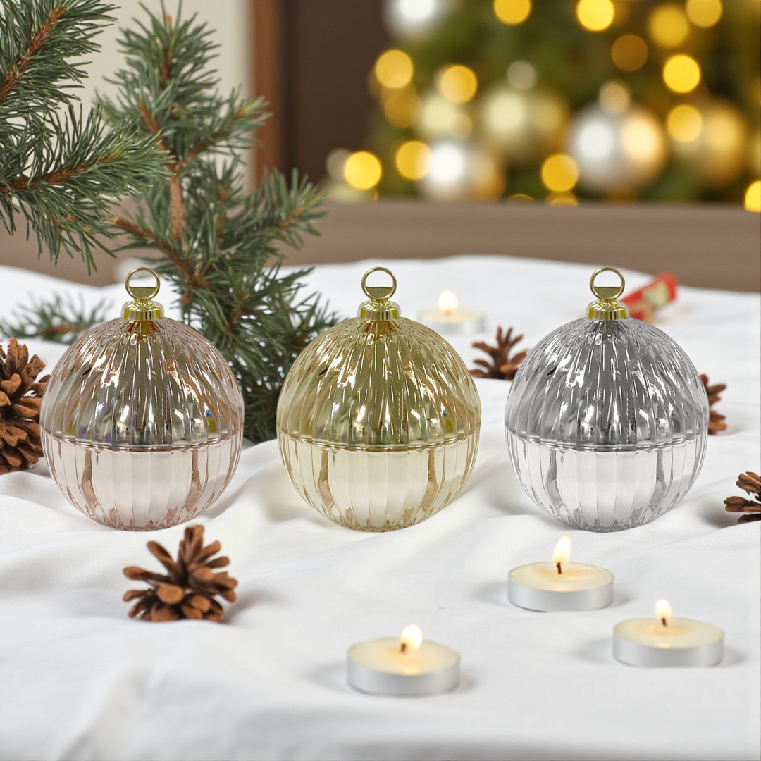 Christmas Bauble Candles
