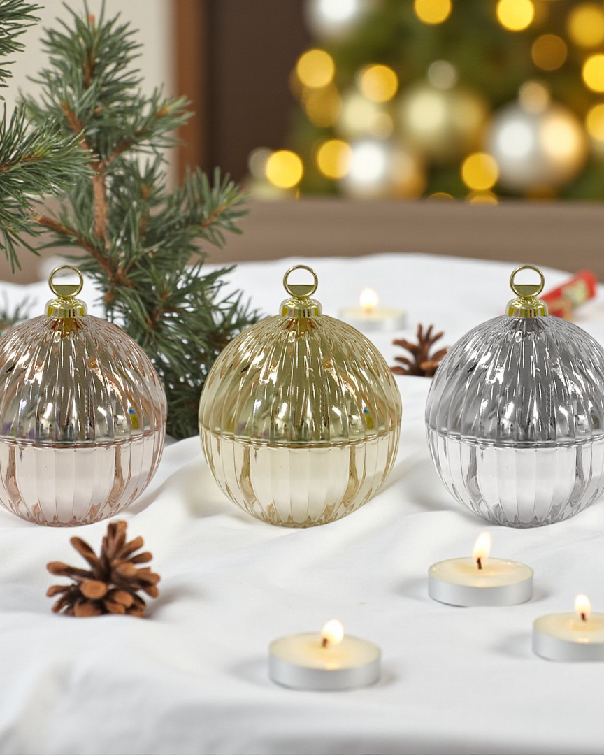 Christmas Bauble Candles