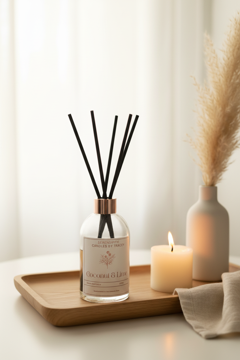 Luxury Reed Diffuser - Lifestyle Styled Shot