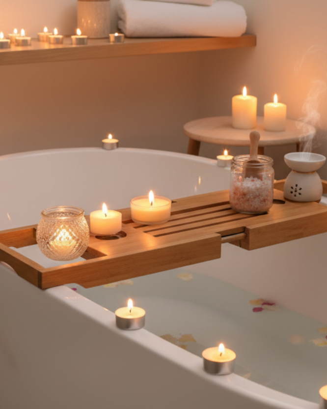 Maxi Tea Lights - Bathroom Spa