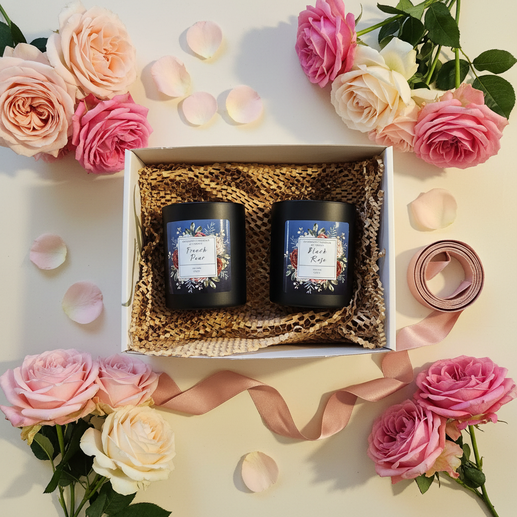 Mother's Day Gift Box - Candle Twin Pack