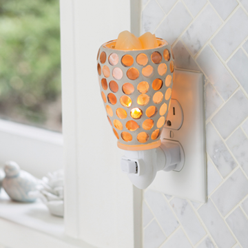 Pearl Glass Pluggable Warmer | Complimentary Wax Melt