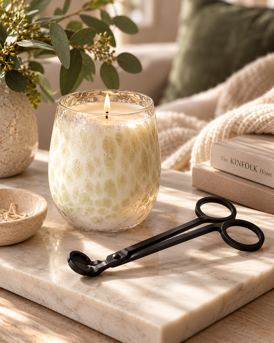 Matte Black Wick Trimmer | Candle Care Accessory