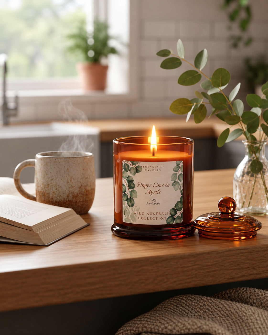 Wild Australia | 400g Amber Soy Candle | Up to 70 Hours