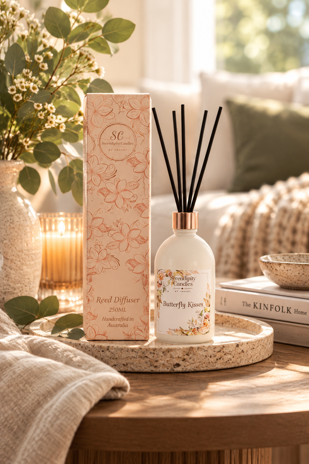 White Reed Diffuser | 250ml | Approx. 8–12 Months