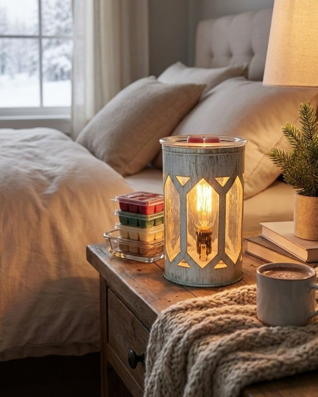 Arbor Edison Bulb Illumination Warmer | Complimentary Wax Melt