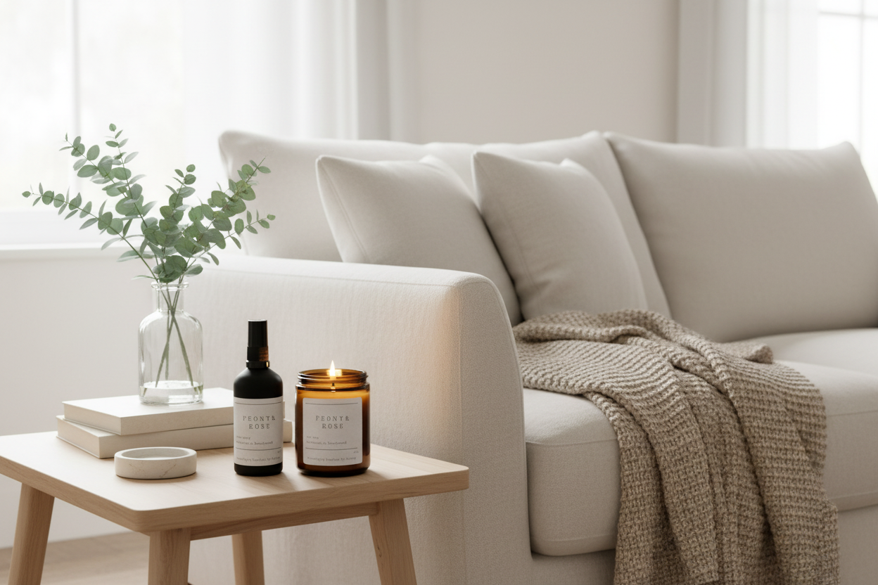 Room Spray & Candle - Living Room