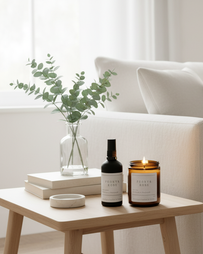 Room Spray & Candle - Living Room
