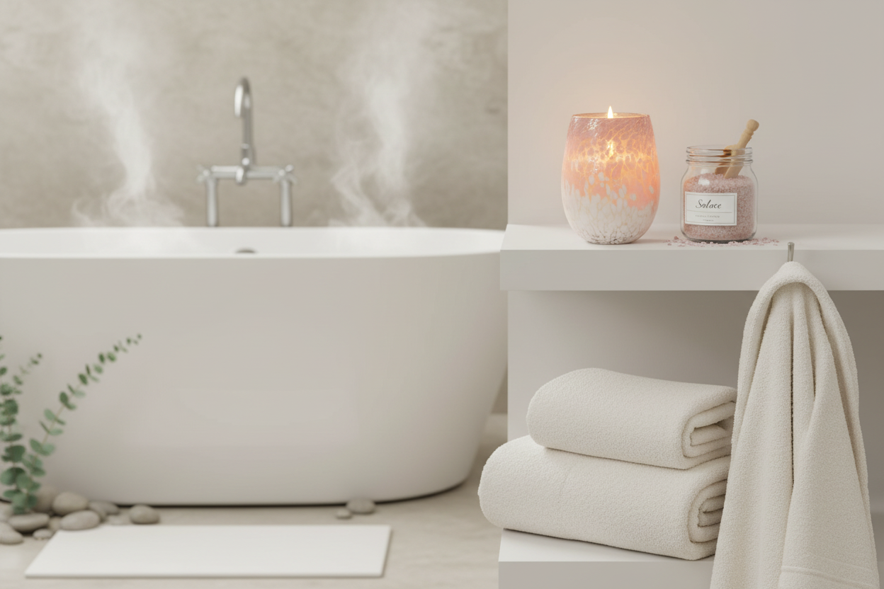 Solace Candle - Bathroom Spa
