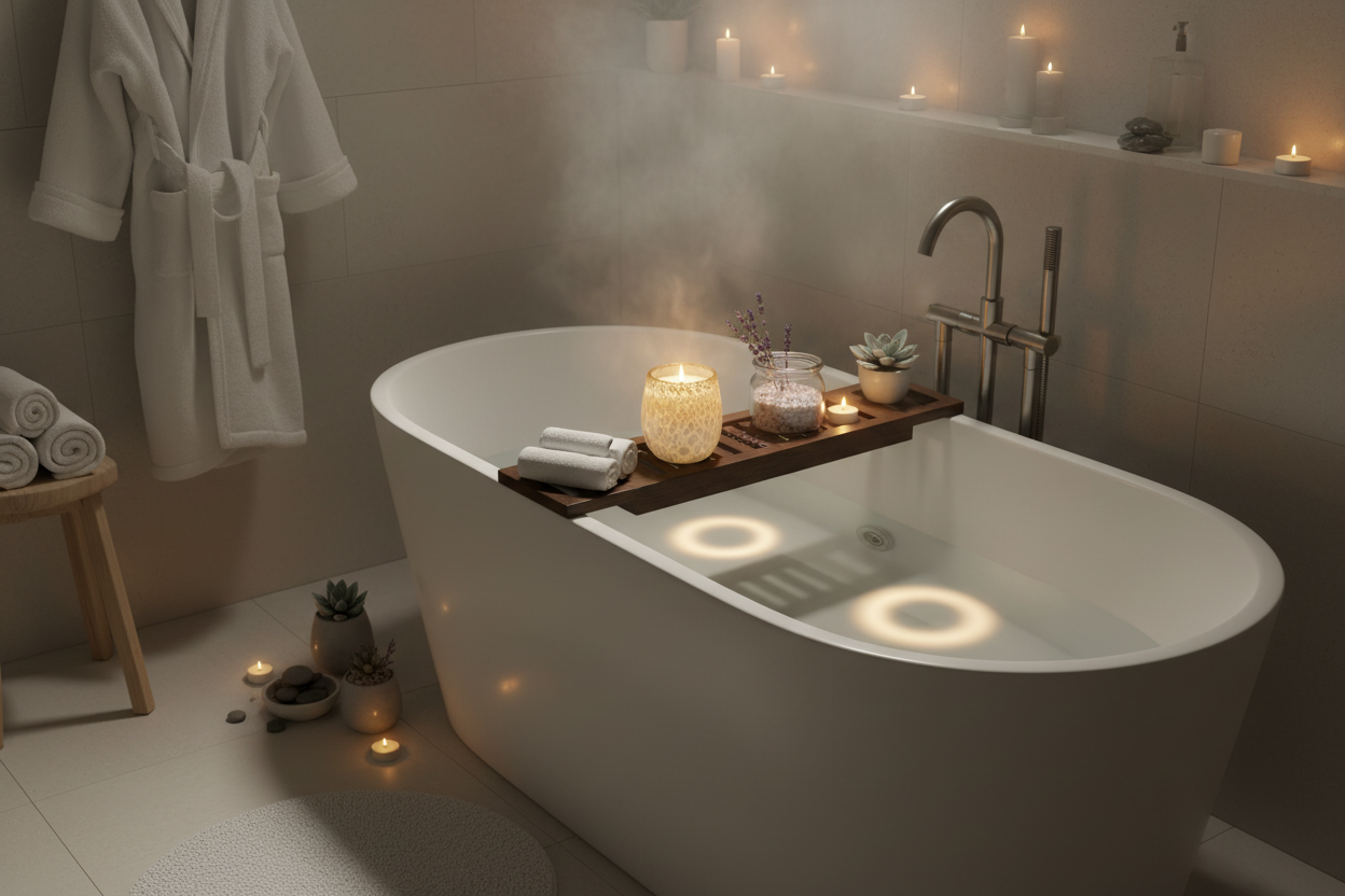 Tranquility Candle - Bathroom Spa