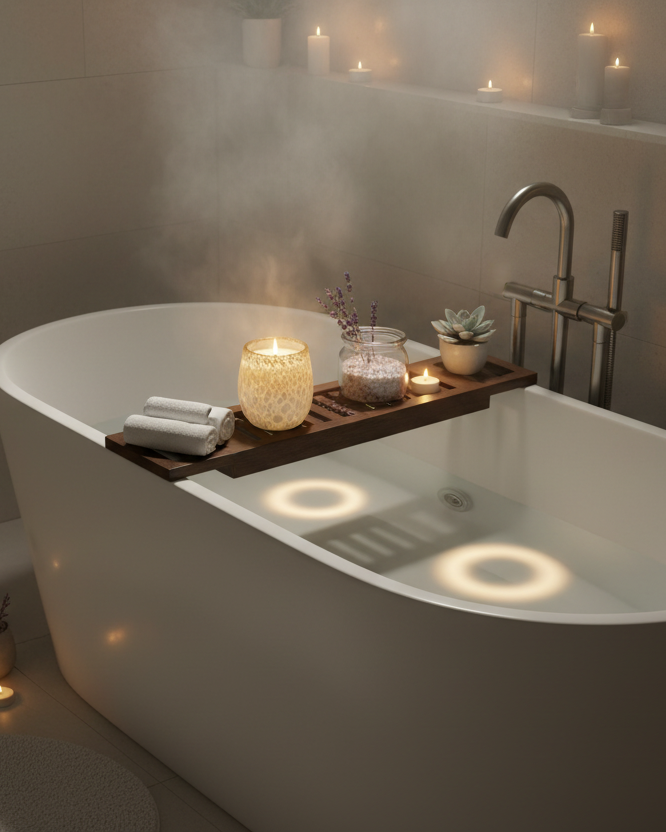 Tranquility Candle - Bathroom Spa