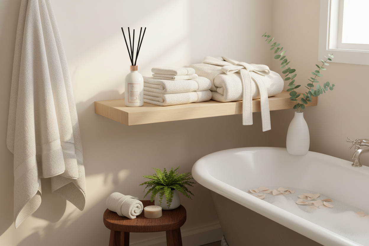 White Reed Diffuser - Bathroom