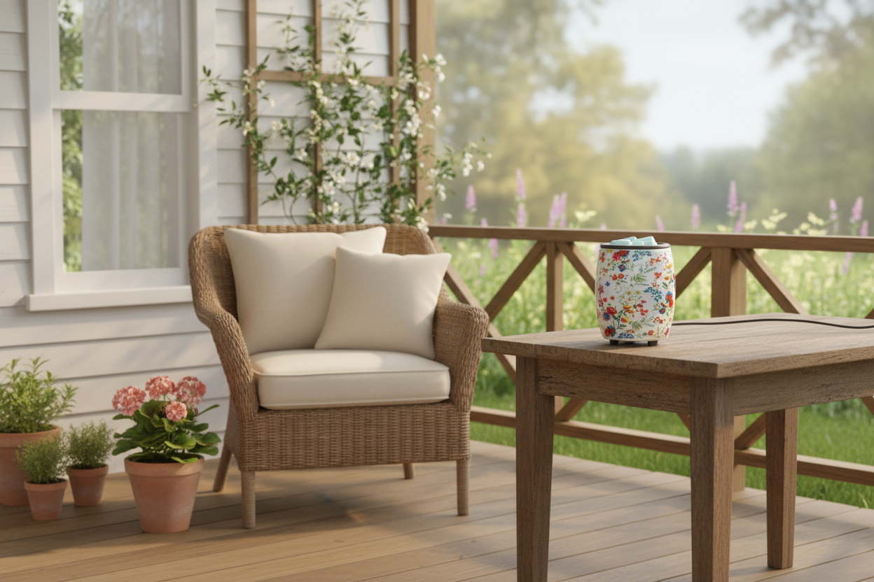 Wildflower Flip Dish Wax Warmer - Porch