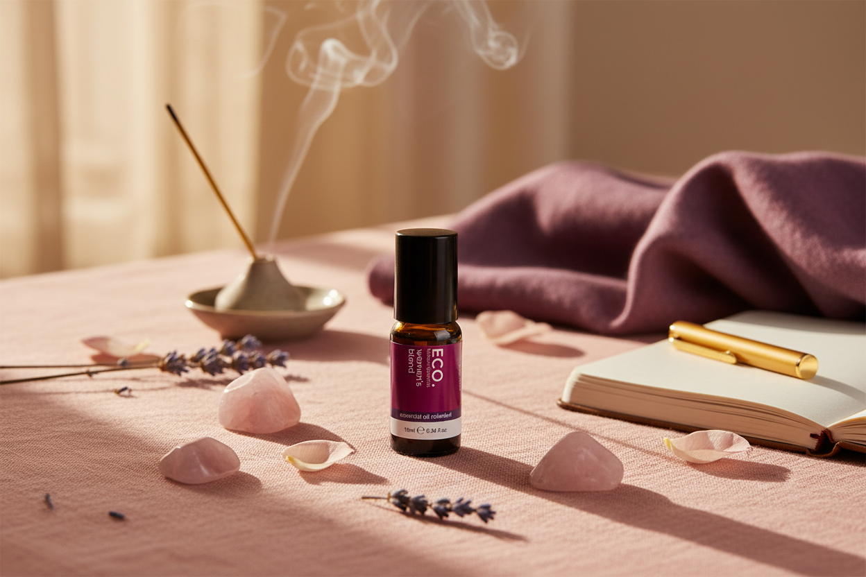 Women's Blend Essential Oil Roller Wellness Setting