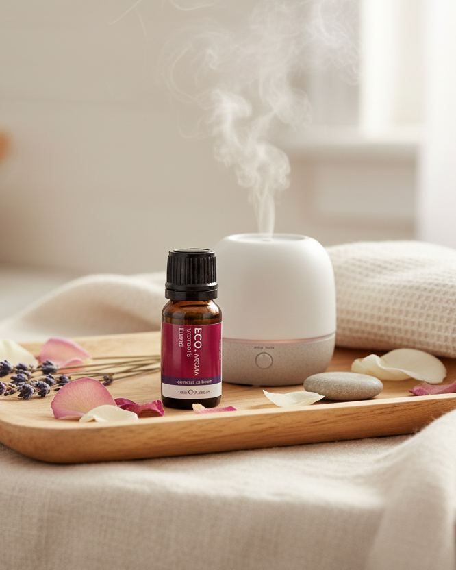 Women's Blend Essential Oil Wellness Setting